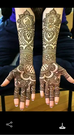 Скриншот 3 — Mehndi Designs:  Hena Designs