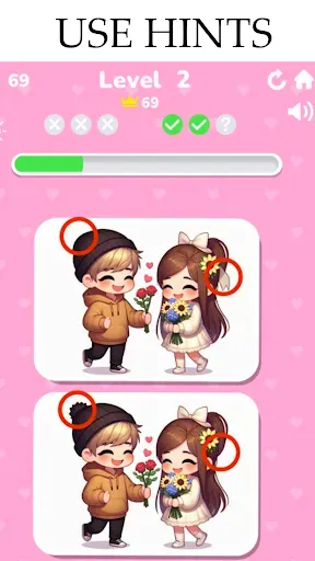Скриншот 2 — Find The Differences Couples