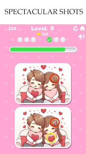 Скриншот 5 — Find The Differences Couples