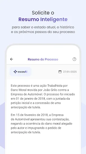 Скриншот 3 — Consultar Processo - Escavador