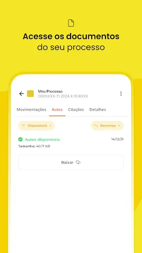 Скриншот 7 — Consultar Processo - Escavador