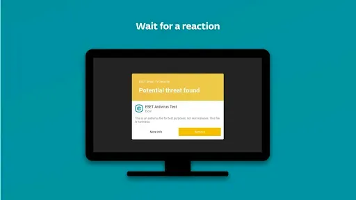 Скриншот 2 — ESET Antivirus Test