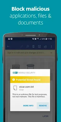 Скриншот 3 — ESET Mobile Security Antivirus
