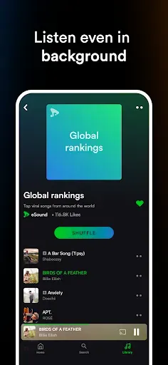 Скриншот 4 — eSound - Скачать mp3 музыку