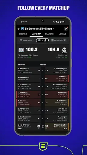 Скриншот 1 — ESPN Fantasy Sports