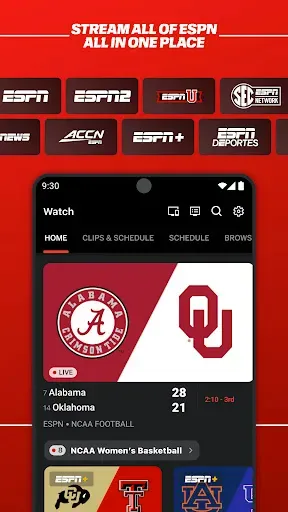 Скриншот 1 — ESPN