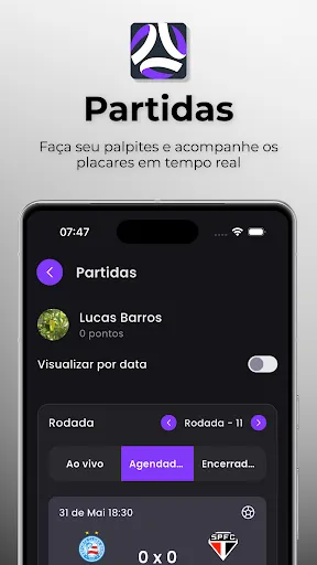 Скриншот 5 — Bolão Entre Amigos