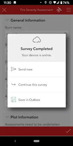 Скриншот 5 — ArcGIS Survey123