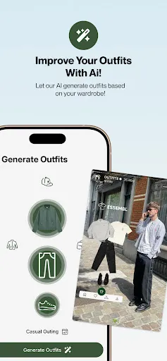 Скриншот 1 — Essembl : AI Styling Assistant