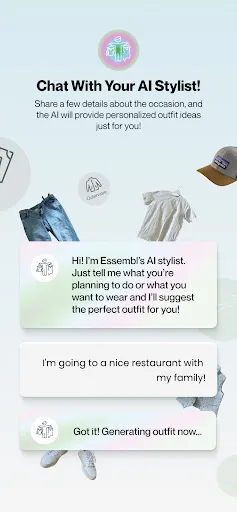 Скриншот 3 — Essembl : AI Styling Assistant