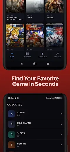 Скриншот 4 — PSP ROM Downloader for PPSSPP