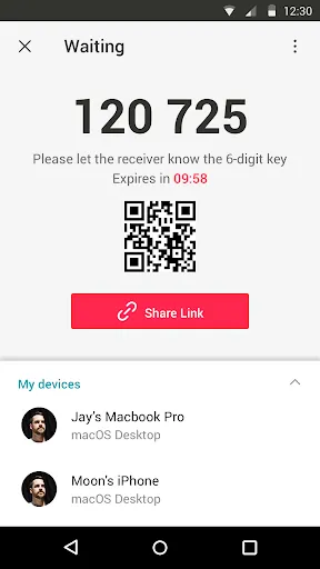 Скриншот 2 — Send Anywhere (File Transfer)