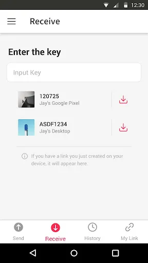 Скриншот 3 — Send Anywhere (File Transfer)