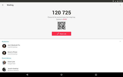 Скриншот 7 — Send Anywhere (File Transfer)