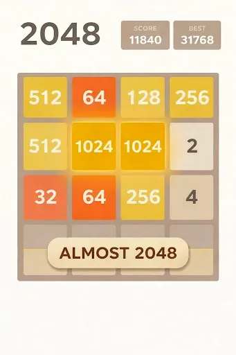 Скриншот 2 — 2048 Number Puzzle game