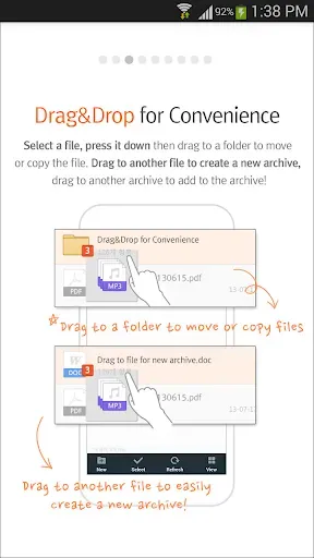 Скриншот 2 — ALZip – File Manager & Unzip