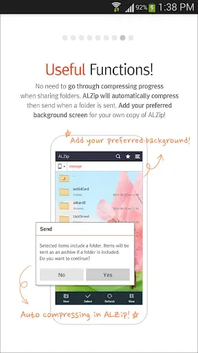 Скриншот 7 — ALZip – File Manager & Unzip