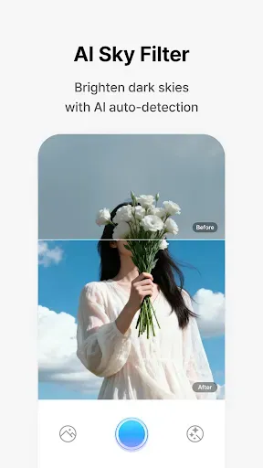 Скриншот 4 — PICNIC-AI Photo & Sky Filters