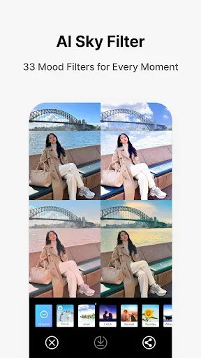 Скриншот 5 — PICNIC-AI Photo & Sky Filters
