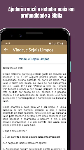 Скриншот 2 — Esboços de Pregações