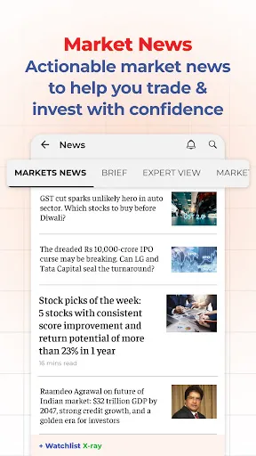 Скриншот 3 — ET Markets: Stock Tools & News