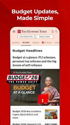 Скриншот 3 — Economic Times : Business News