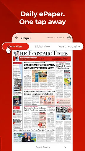 Скриншот 6 — Economic Times : Business News