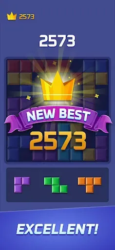 Скриншот 2 — Block Crack Smart Puzzle Game