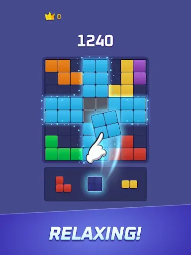 Скриншот 6 — Block Crack Smart Puzzle Game