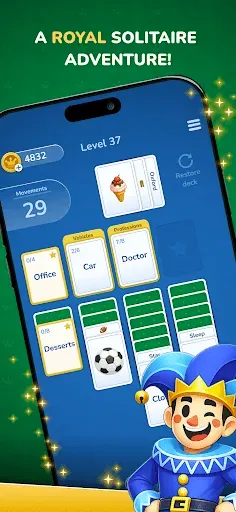 Скриншот 1 — Word Solitaire: Card Adventure