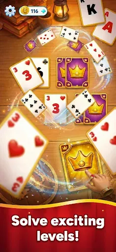 Скриншот 1 — Solitaire Kingdom Quest