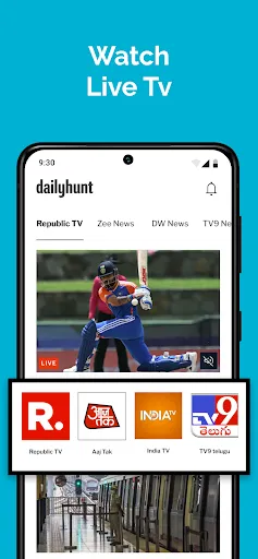 Скриншот 6 — Dailyhunt - News & Magazines