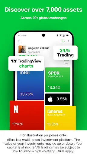 Скриншот 2 — eToro: Trade. Invest. Connect.