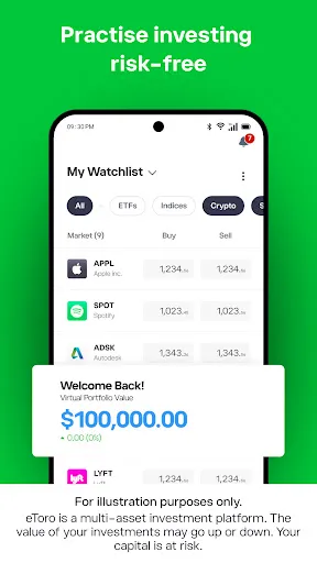 Скриншот 7 — eToro: Trade. Invest. Connect.