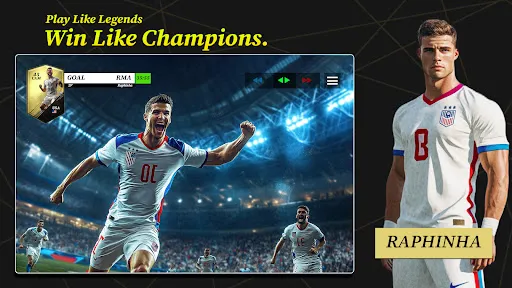 Скриншот 2 — Real Football Soccer Game 2026