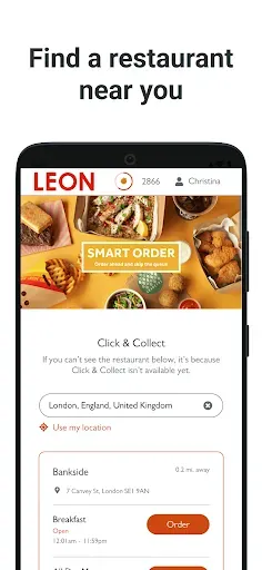 Скриншот 1 — LEON Club: Order & Loyalty