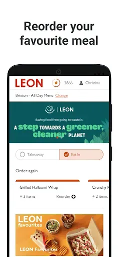 Скриншот 2 — LEON Club: Order & Loyalty