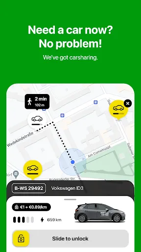 Скриншот 4 — Europcar Mobility App