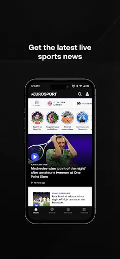 Скриншот 3 — Eurosport: News & Results