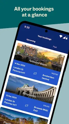 Скриншот 8 — Eurostar: Train travel & Hotel