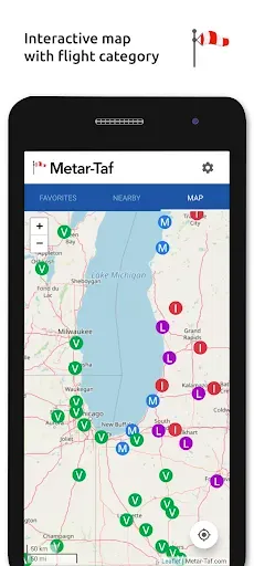 Скриншот 2 — Metar-Taf - Visual decoder