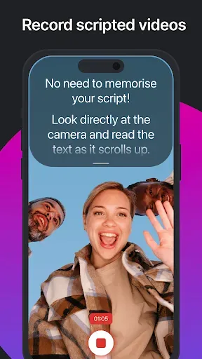 Скриншот 1 — Video Teleprompter - Evelize