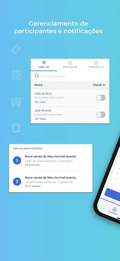 Скриншот 2 — Eventiza Organizador
