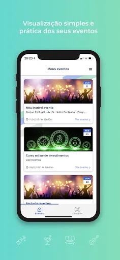 Скриншот 4 — Eventiza Organizador
