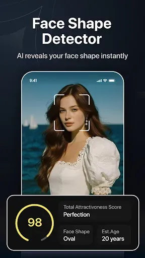 Скриншот 2 — AI Attractiveness Test-Facewow
