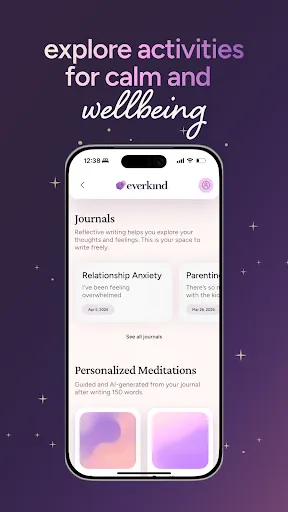 Скриншот 6 — everkind: wellness journal app