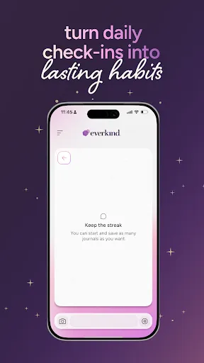 Скриншот 7 — everkind: wellness journal app