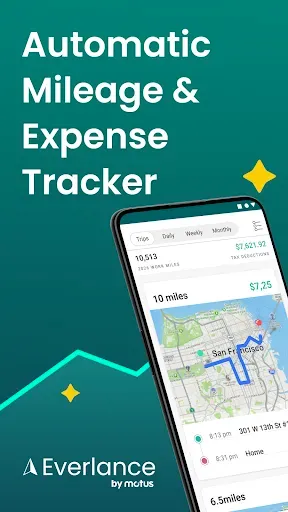Скриншот 1 — Everlance: Mileage Tracker