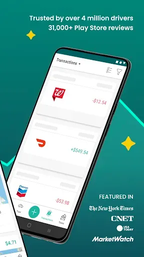Скриншот 2 — Everlance: Mileage Tracker