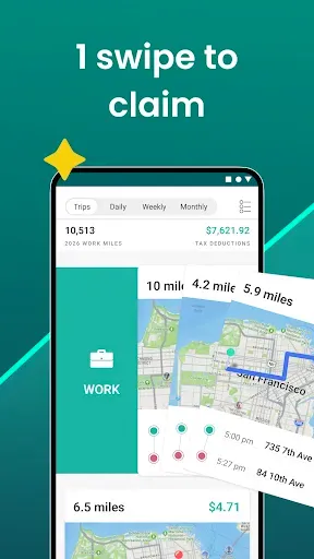 Скриншот 4 — Everlance: Mileage Tracker